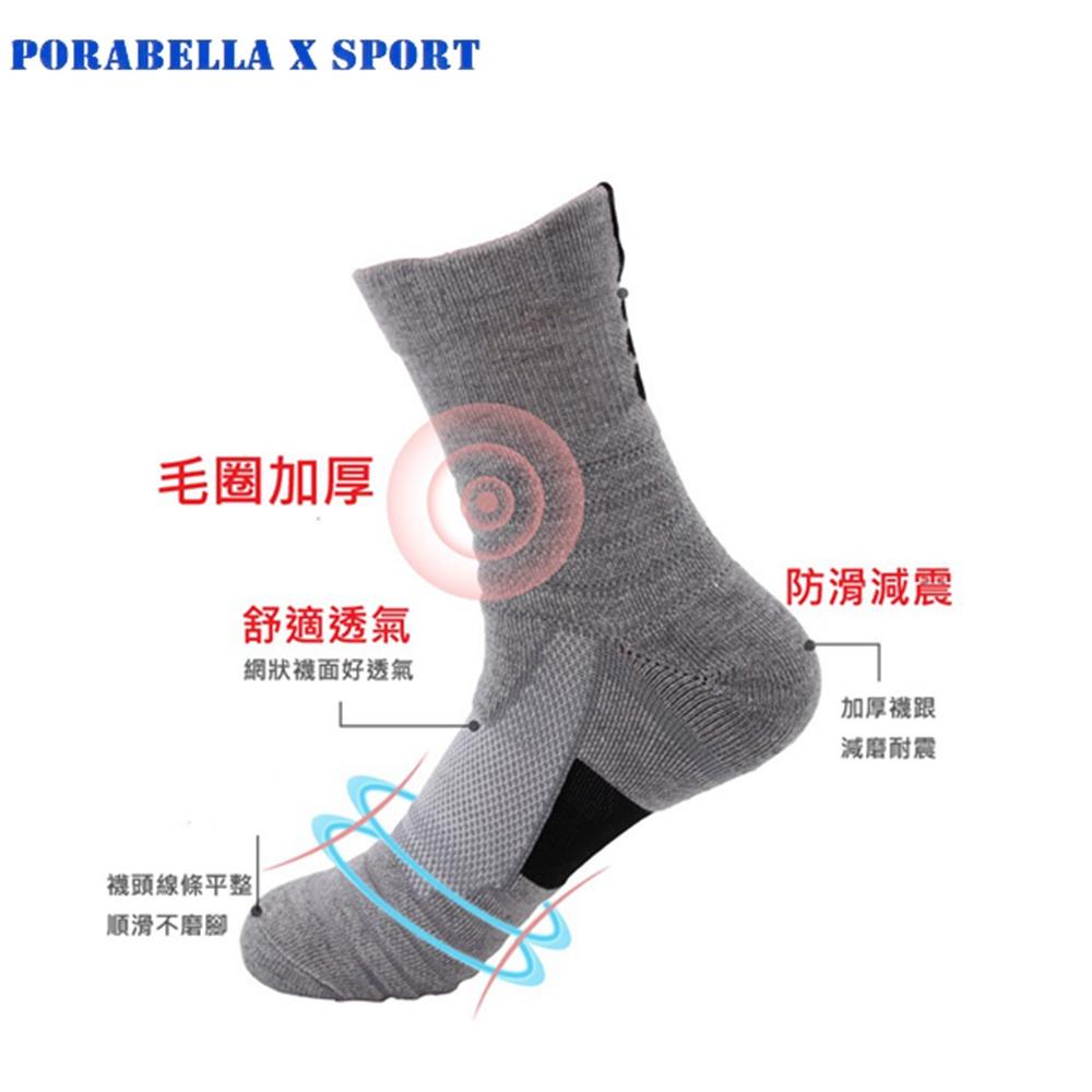 <Porabella現貨>襪子 男襪 中筒襪男 運動襪 籃球襪 SPORT SOCKS-細節圖2