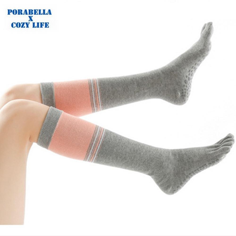 <Porabella現貨>滑板襪 運動壓力襪 五指露趾襪 運動長襪 小腿襪 睡眠襪 COMPRESSION SOCKS-細節圖7