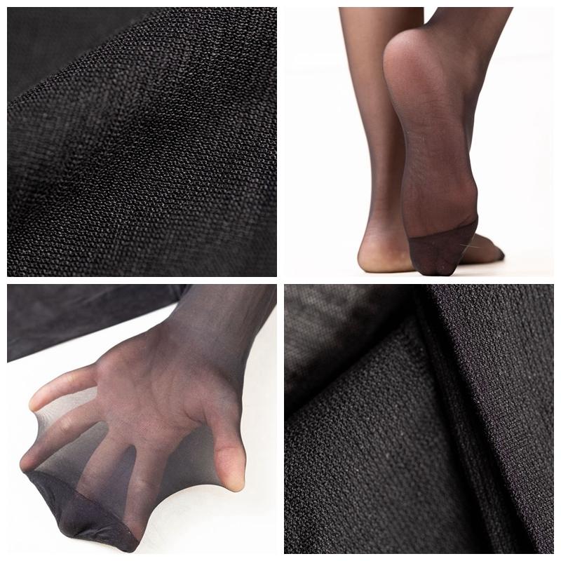 <Porabella>現貨絲襪 全透感彈力透膚耐勾褲襪薄款絲襪透明絲襪加大絲襪裸感絲襪連褲襪pantyhose(均碼)-細節圖2