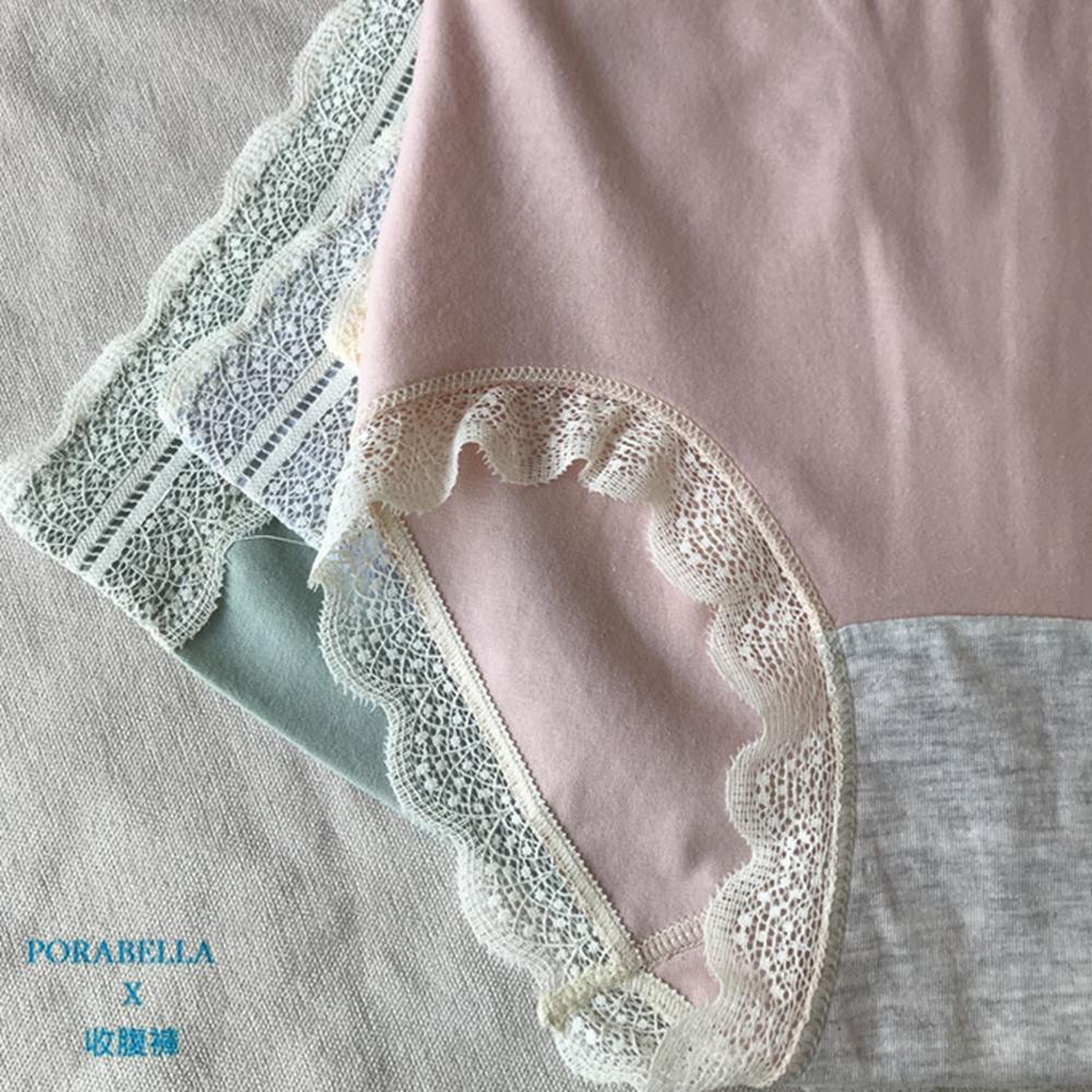 <Porabella>大尺碼現貨收腹內褲 蕾絲收腹內褲 高腰收腹 收腹提臀 無痕女內褲UNDERWEAR (M~3XL)-細節圖4