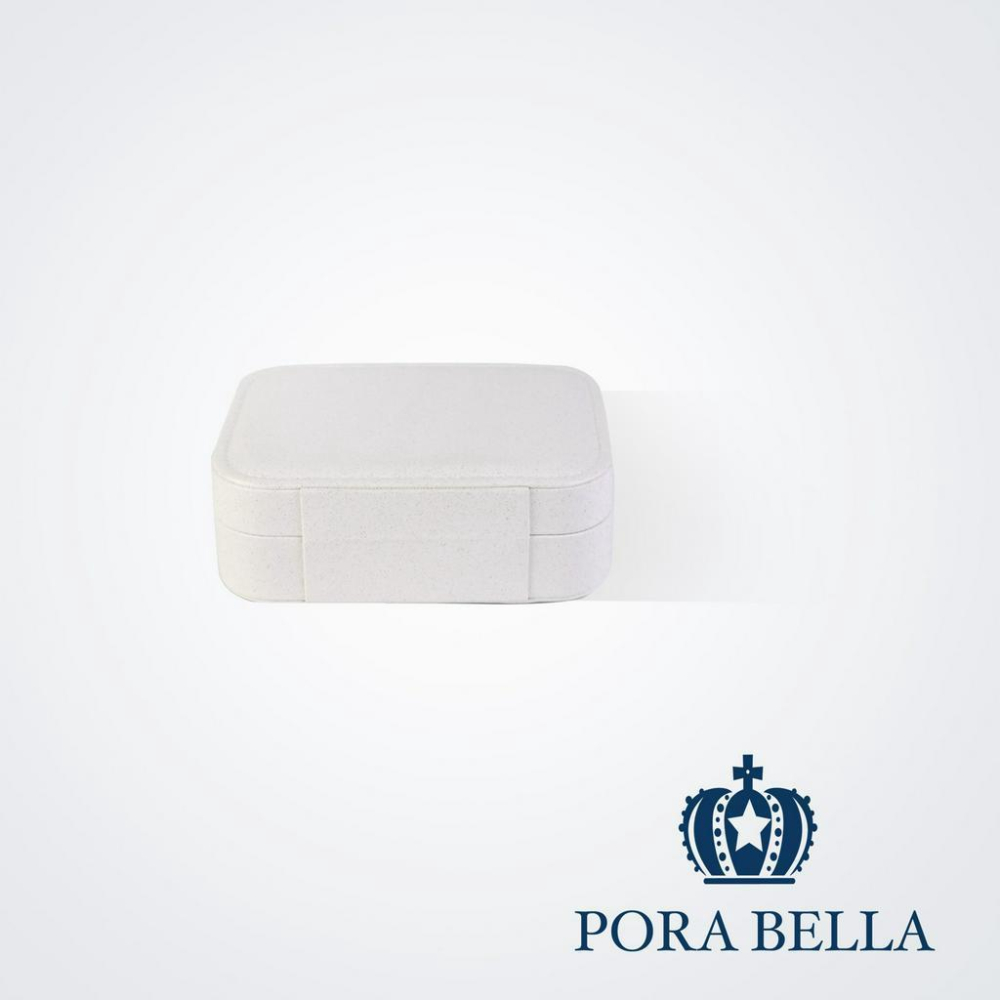 <台灣現貨>快速出貨 皮革收納盒  隨身款珠寶盒 迷你飾品收納盒 旅行收納盒 便攜飾品盒 多功能收納盒 首飾盒 珠寶盒-細節圖5