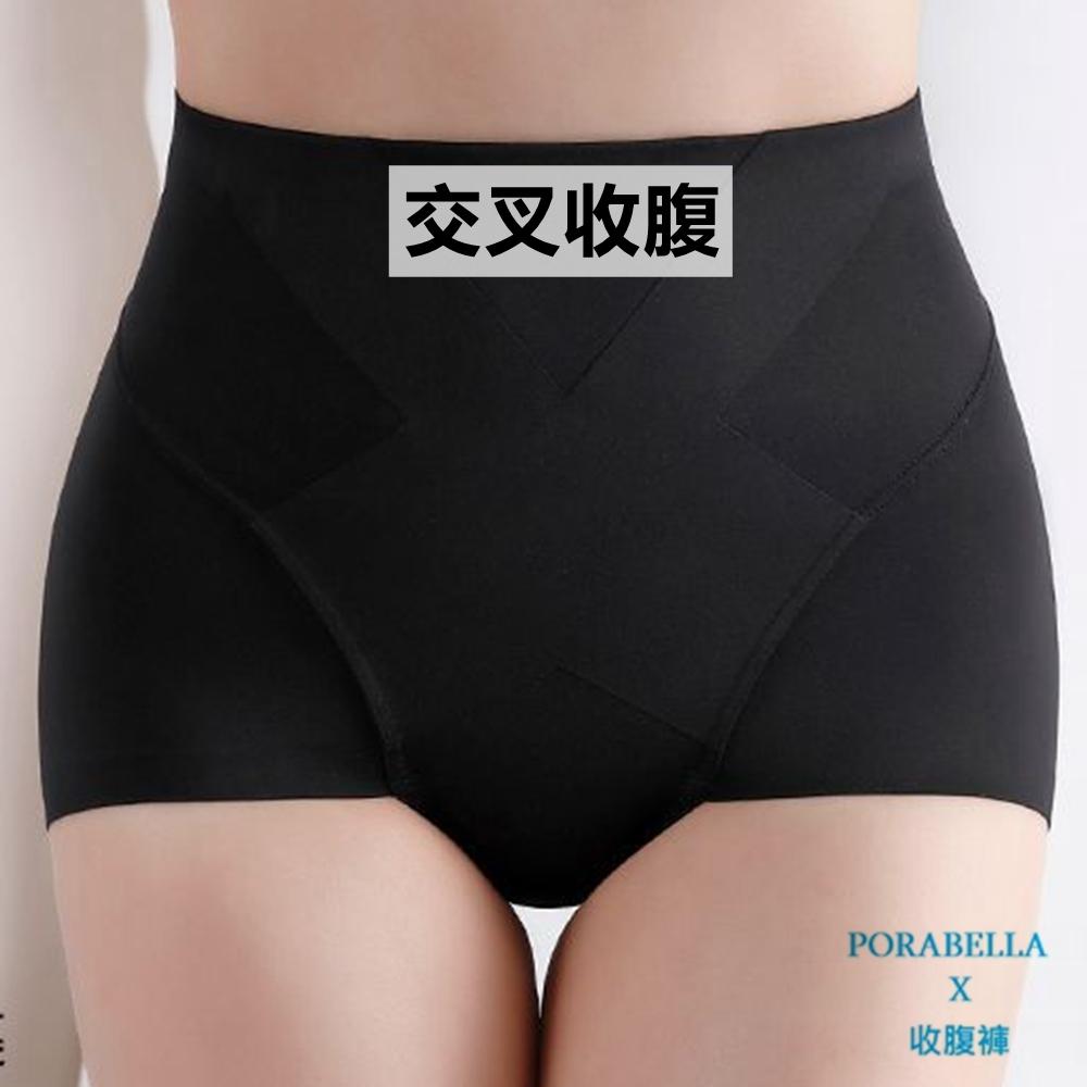 <現貨>收腹提臀褲束褲交叉收腹內褲大尺碼塑身褲高腰內褲提臀收腹內褲無痕女內褲 PANTIES (M~2XL)-細節圖2