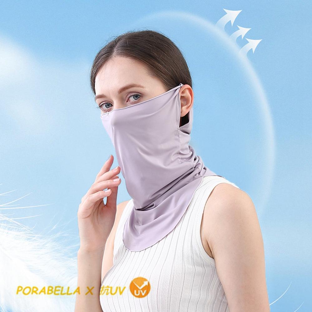 <Porabella>現貨面罩 護頸面罩 防曬面罩 冰絲面罩 360℃抗UV防曬面罩 涼感面罩 防風面罩 UV MASK-細節圖2