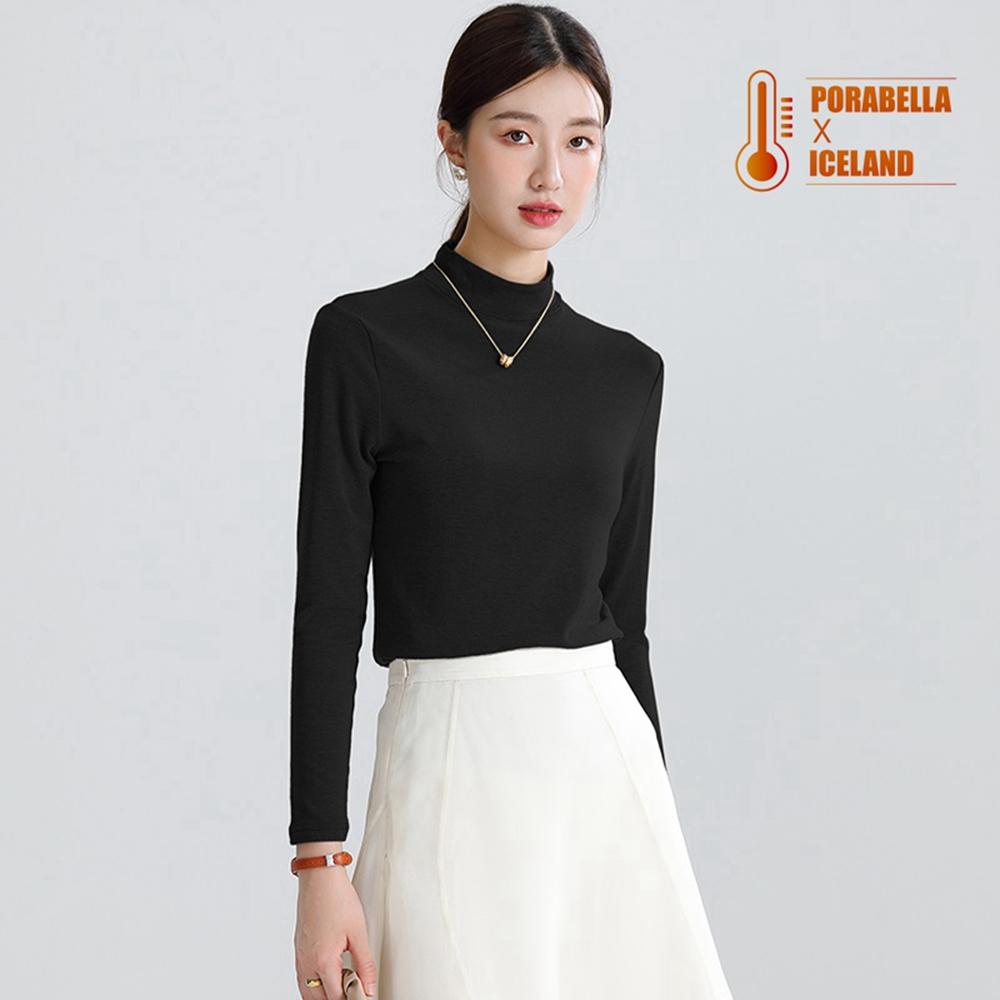 <現貨>發熱衣中領  保暖發熱衣  撞色發熱衣  貼身發熱衣  長袖發熱衣  內搭發熱衣-細節圖3