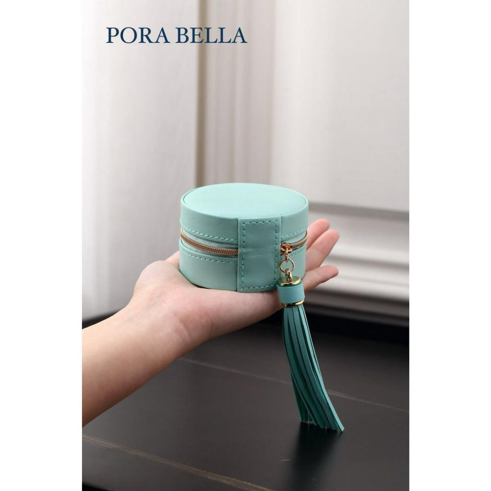 <台灣現貨>快速出貨 皮革收納盒  隨身款珠寶盒 迷你飾品收納盒 旅行收納盒 便攜飾品盒 多功能收納盒 首飾盒 珠寶盒-細節圖7