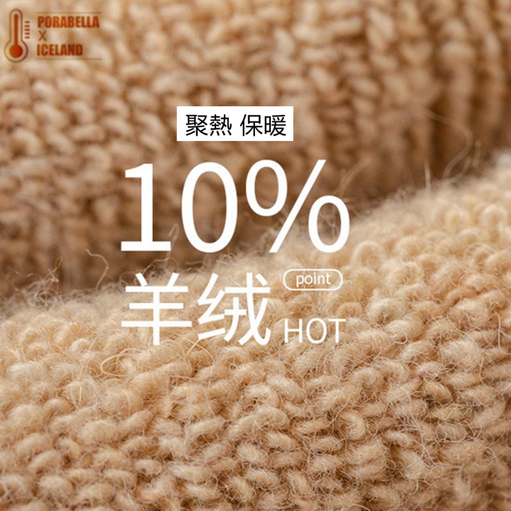 <Porabella>現貨羊毛襪  線條羊毛襪秋冬羊毛厚襪加厚羊毛襪男生女生中筒襪男生女生襪子SOCKS(均碼)-細節圖8