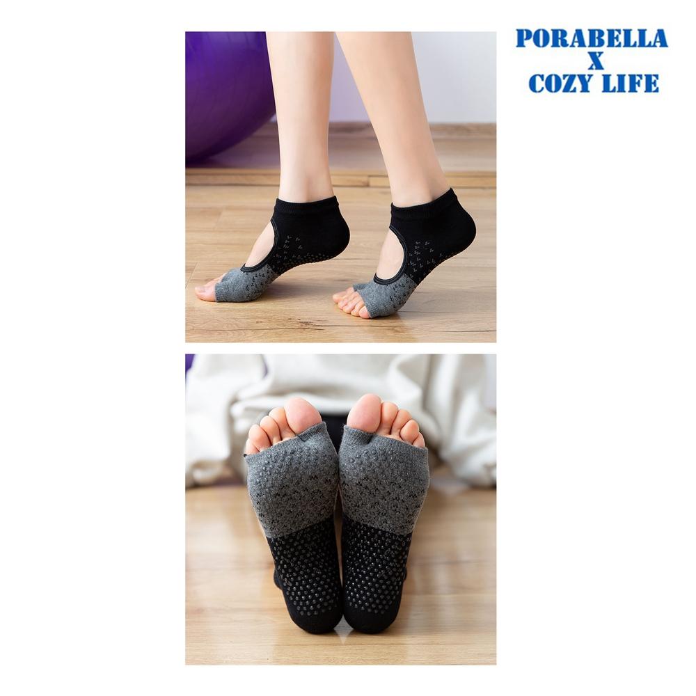 <現貨>短襪   撞色襪子 五指襪 露背襪  運動襪  防滑襪  瑜珈襪 YOGA SOCKS-細節圖6