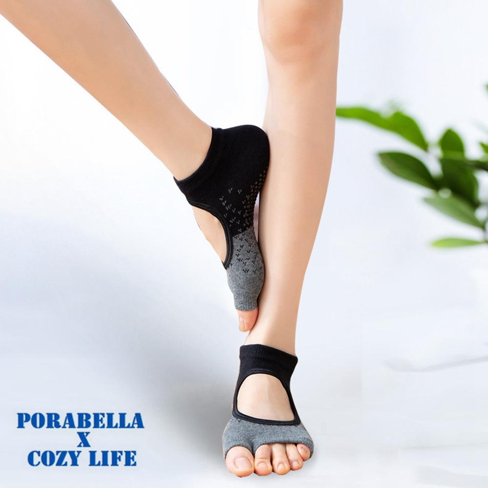 <現貨>短襪   撞色襪子 五指襪 露背襪  運動襪  防滑襪  瑜珈襪 YOGA SOCKS-細節圖8