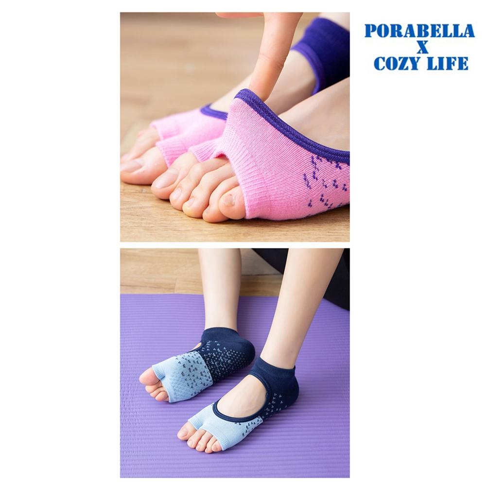 <現貨>短襪   撞色襪子 五指襪 露背襪  運動襪  防滑襪  瑜珈襪 YOGA SOCKS-細節圖9