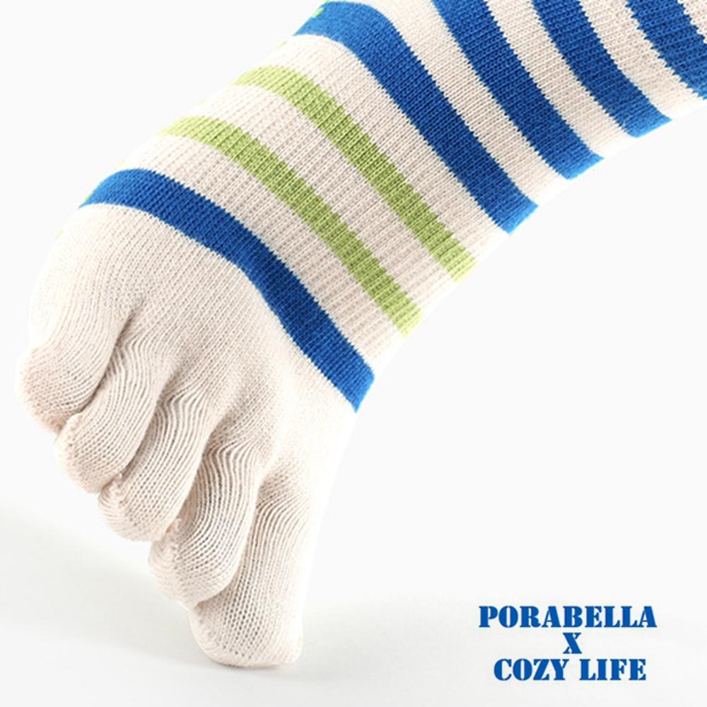 <現貨>中筒襪  條紋襪子 五指襪  女襪  防滑襪  瑜珈襪 YOGA SOCKS-細節圖7