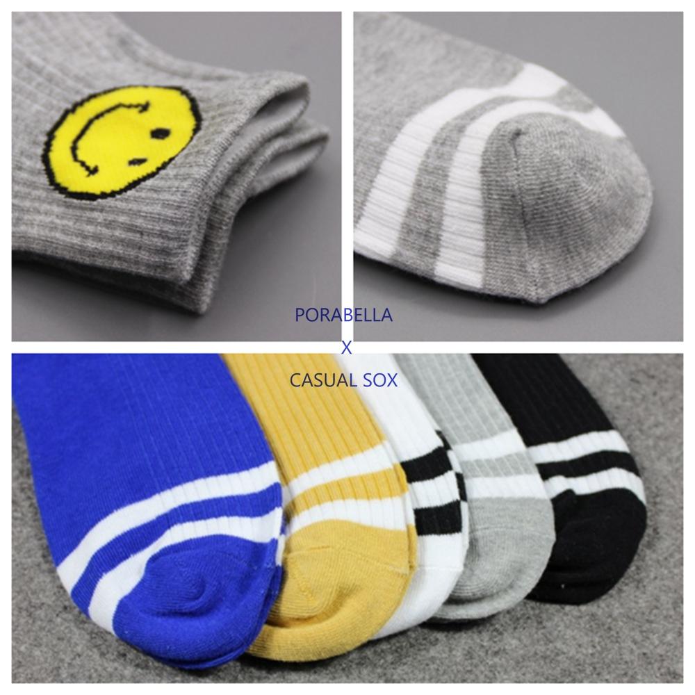 <Porabella>現貨微笑襪子 個性塗鴉 潮流襪 女生襪子 笑臉襪 韓版襪 表情襪 SMILE SOCKS-細節圖5