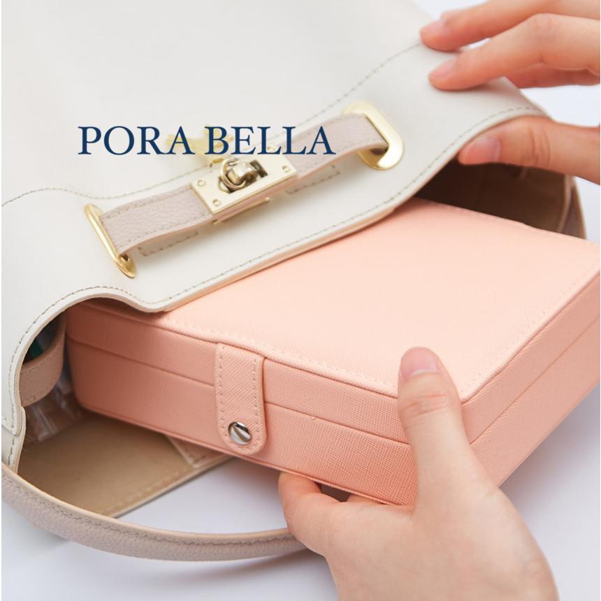 <台灣現貨>快速出貨 小長方形皮革收納盒 隨身款珠寶盒 旅行收納盒 便攜飾品盒 多功能收納盒 首飾盒珠寶盒-細節圖4