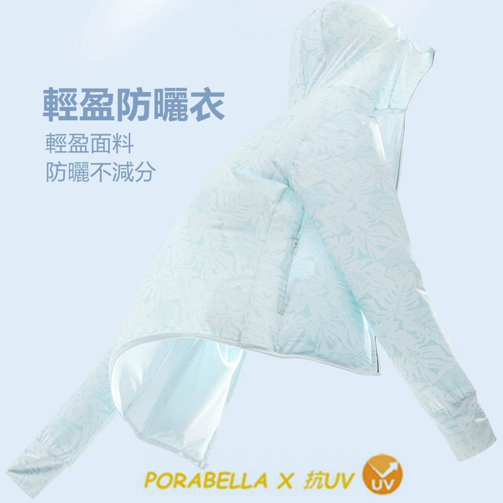 <Porabella>現貨防曬外套 楓葉迷彩防曬外套撞色防曬外套冰絲防曬衣可拆連帽防曬情侶外套UVCOAT(M-3XL)-細節圖5