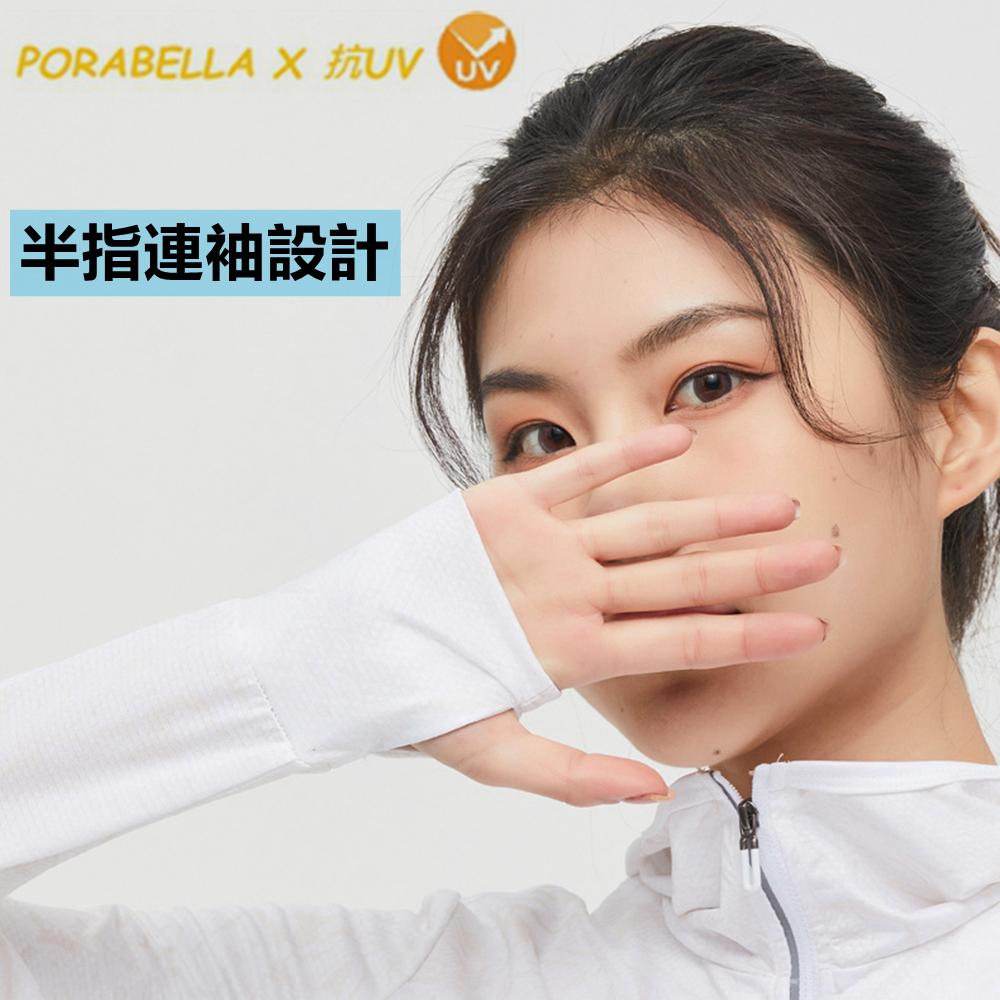 <Porabella>現貨防曬外套 迷彩防曬衣防紫外線冰絲防曬衣撞色防曬外套連帽防曬情侶外套UVCOAT(M-3XL)-細節圖2