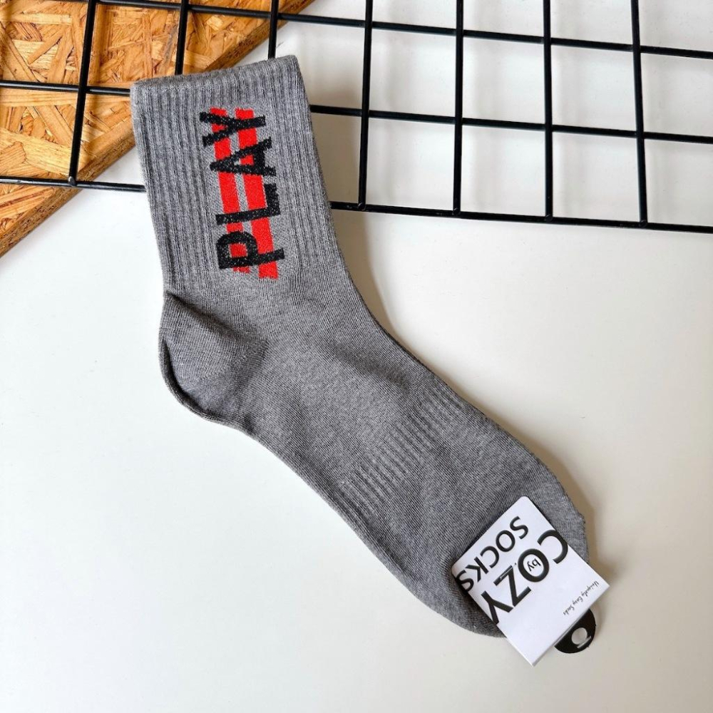 <Porabella>現貨韓國襪 個性塗鴉字母男生中筒襪 英字襪 塗鴉襪 男生中筒襪  sock-細節圖7