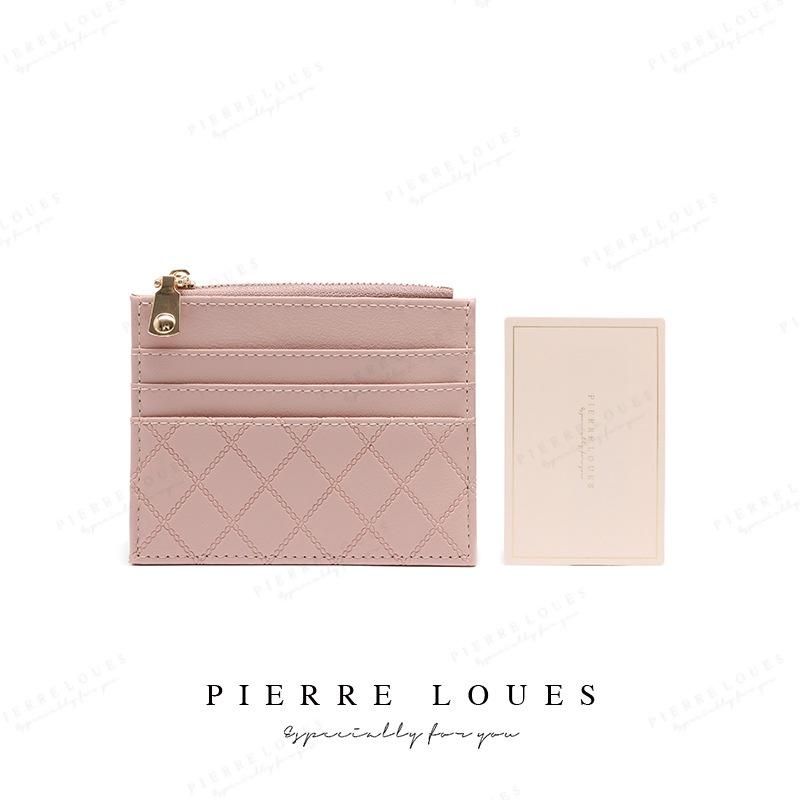 Pierre Loues 皮爾路易2023新款零錢包學生韓版多卡位拉鏈卡包小錢包時尚女士零錢包批發-細節圖5