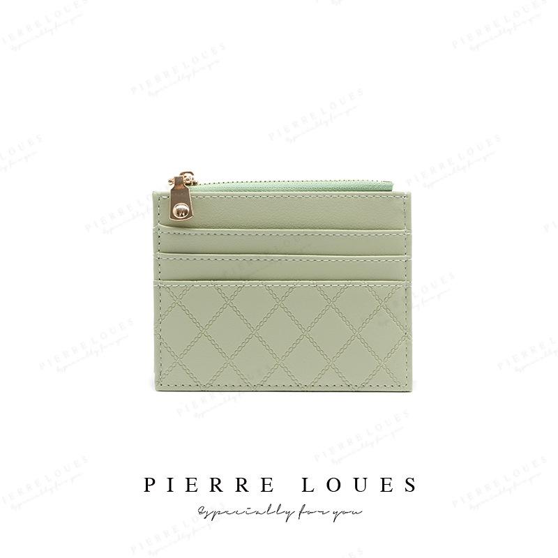 Pierre Loues 皮爾路易2023新款零錢包學生韓版多卡位拉鏈卡包小錢包時尚女士零錢包批發-細節圖7