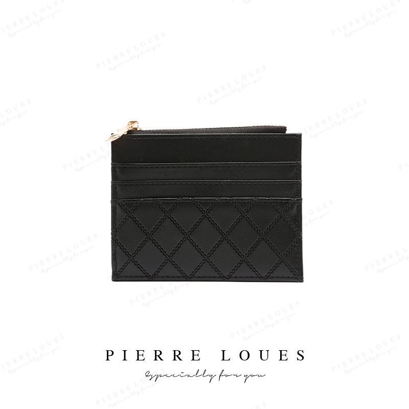 Pierre Loues 皮爾路易2023新款零錢包學生韓版多卡位拉鏈卡包小錢包時尚女士零錢包批發-細節圖9