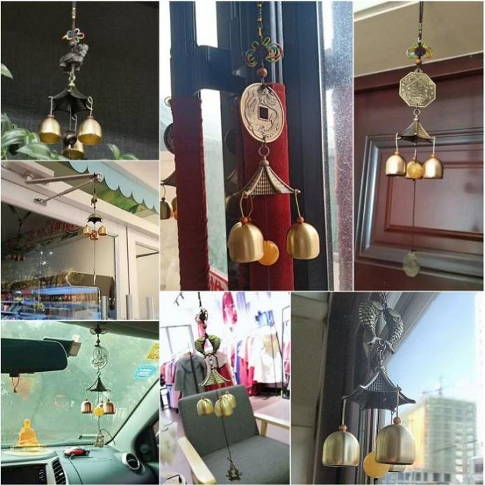 『運福閣』【開光】風水風鈴、銅鈴，化煞風鈴，陽宅店面，辟煞鎮宅，招財進寶，防小人，報平安H01-細節圖5