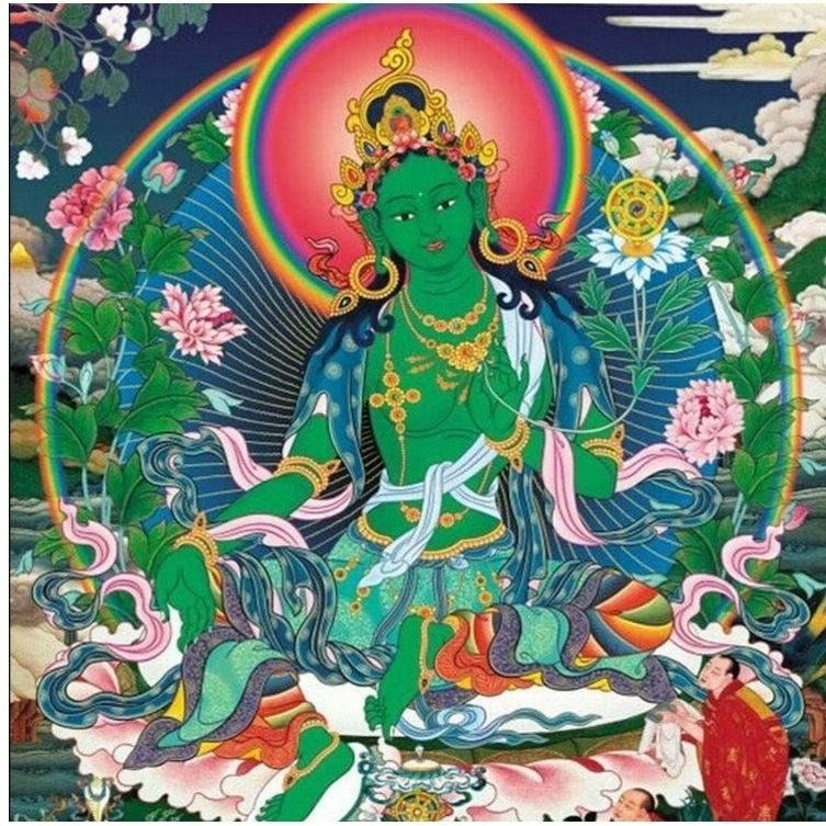 『運福閣』【開光】作明佛母戒指，綠度母戒指，人緣姻緣銀戒，桃花戒指，事業銀戒，家庭心咒銀戒H01-細節圖6