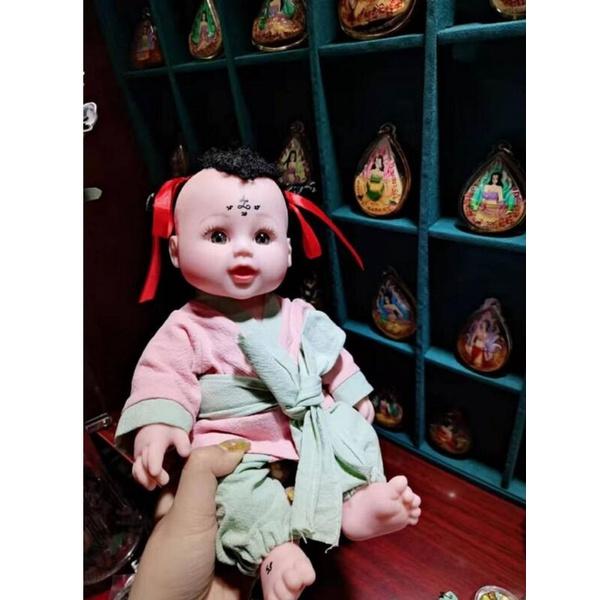 真心的可愛，天童古曼娃娃神。招財 、財源滾滾，生意興隆、助事業、招攬生意成願、招人緣、幫助婚姻、愛情和睦保家護主H05-細節圖2