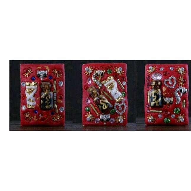 龍普年開光九尾男狐仙佛牌（特強版俊朗白衣），招挑花， 鎖心，助人緣愛情，提升魅力，挽回感情，招財，助事業，感情和合H02-細節圖3