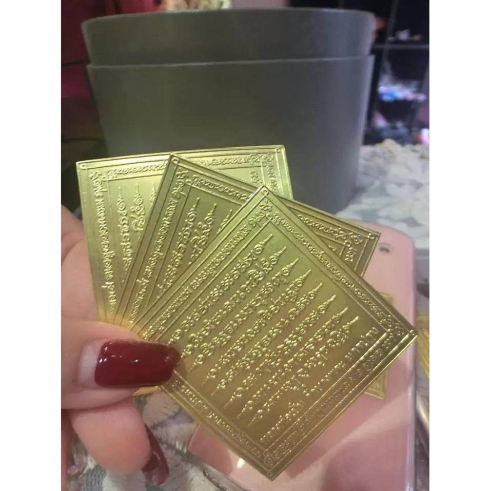 泰國佛牌真品，龍婆本廟八條經文符片，招財，助事業，感情順利，避險，擋災增強運勢，人緣六合，身體健康H03-細節圖2