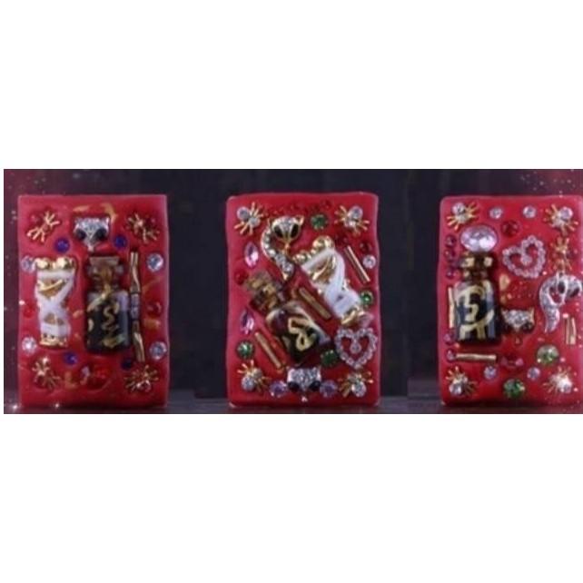 泰國佛牌正品， 古巴匾九尾狐仙佛牌（限量特強版），招挑花， 鎖心，助人緣愛情，提升魅力，招財，挽回感情，助H08-細節圖3