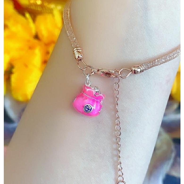 阿贊蘇斌發財錢袋子手鏈/項鍊兩用佛牌，好運，發財，助生意事業，招正偏橫財，助生意，增加自身魅力，守財、留財，H02-細節圖5