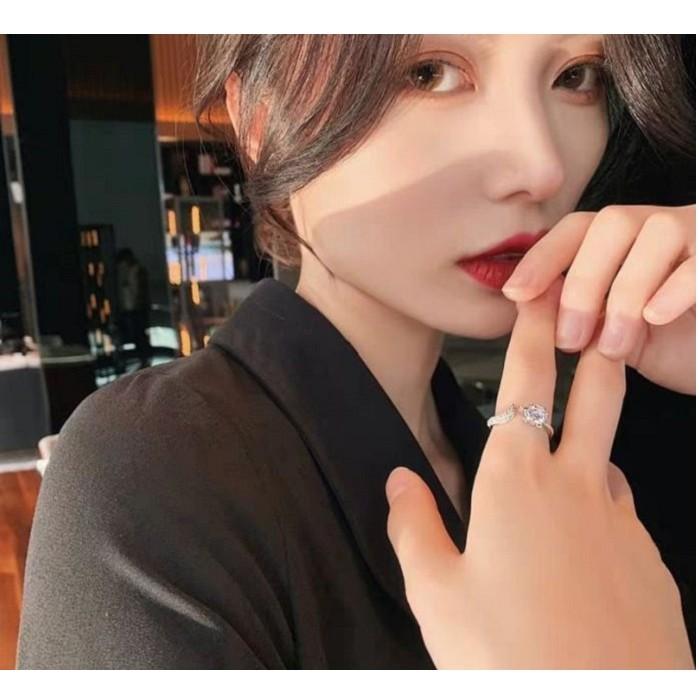 阿贊雷開光能量白寶石狐仙佛牌戒指(可調式戒圍)，招挑花， 鎖心，助人緣愛情，提升魅力，招財，挽回感情H14-細節圖5