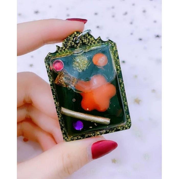 阿贊姜凱虎神守護九尾狐仙+高效人緣油佛牌，提升自身魅力，助男女和合，招權貴招人緣，助感情，鎖心，挽回感情，H01-細節圖2