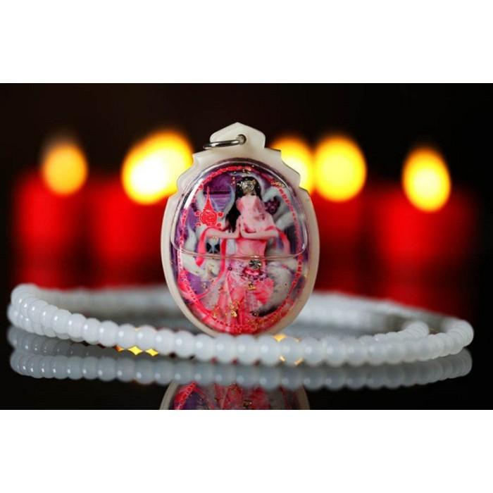 阿贊龍開光，VIP特級強效型九尾狐仙+燕通佛牌，人見人愛，魅力人緣無限，挽回感情，異性緣，助事業，招財H01-細節圖2