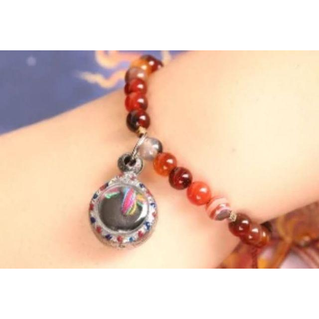 龍婆遮金達瑪尼藥珠/轉運珠（手鍊/項鍊兩用）保佑健康、助財運、增進體質、安神入睡、招財、人緣避邪、 淨化配戴者的-細節圖3