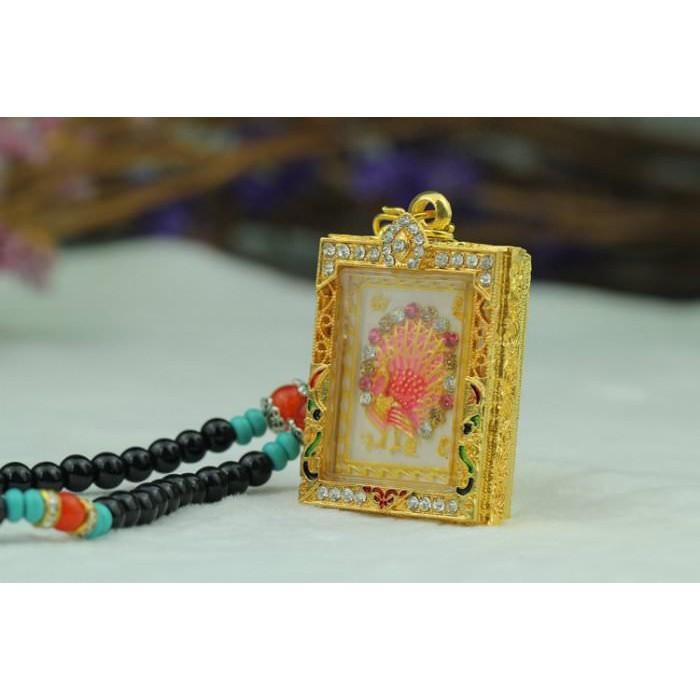 泰國佛牌正品，阿贊力礦孔雀佛牌 ，招人緣桃花、正偏財、轉運、貴人、增強交際能力、智 慧-細節圖4