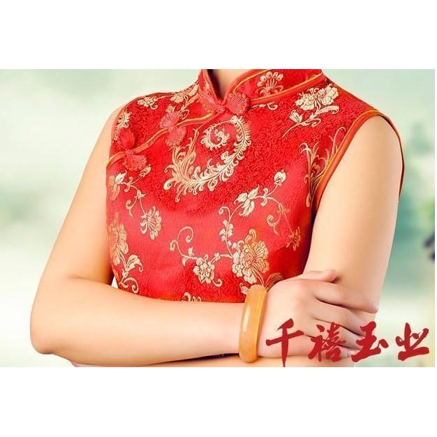 《宮廷珠寶》精選冰種雅緻蜜糖黃放光翡翠玉鐲 ，古樸寶光，玉質細膩H02-細節圖2