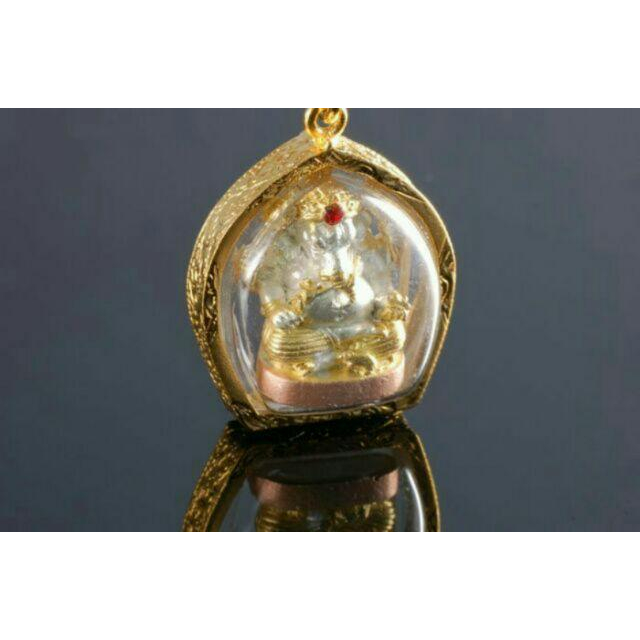 龍波本智慧象神18K金時尚項墬， 龍波三安開光入法，招財、招智慧、保平安、助官運、權勢、 避險、擋災-細節圖2