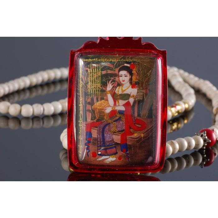 泰國佛牌正品， 阿贊巴幹開光 ，芭蕉仙女佛牌，大開桃花，人緣，財運，貴人運，挽回感情，防小三，婚姻順利-細節圖2