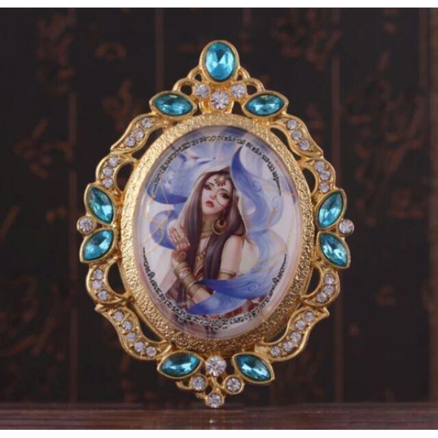 泰國佛牌正品， 龍普年開光九尾狐仙佛牌，招挑花， 鎖心，助人緣愛情，提升魅力，招財，挽回感情-細節圖3