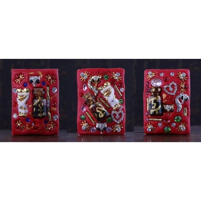泰國佛牌正品，龍普年開光，九尾狐仙佛牌，招挑花， 鎖心，助人緣愛情，提升魅力，招財，挽回感情-細節圖3