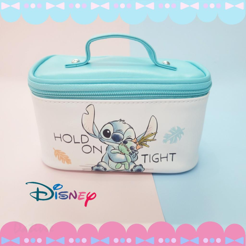 「日本🇯🇵」手提化妝包-史迪奇 熊抱哥 迪士尼disney正版授權-細節圖2