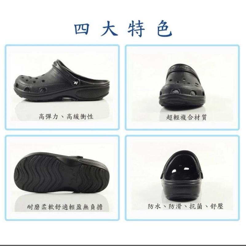 『🐮牛頭牌』Buffalo 涼拖兩穿式 布希鞋 洞洞鞋 園丁鞋 運動拖鞋 涼鞋 台灣製造-細節圖2