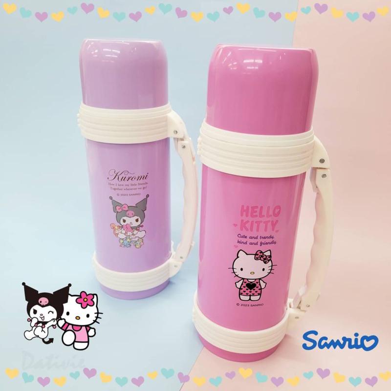 「日本🇯🇵」保溫壺 900ml-三麗鷗-酷洛米-KITTY-細節圖3