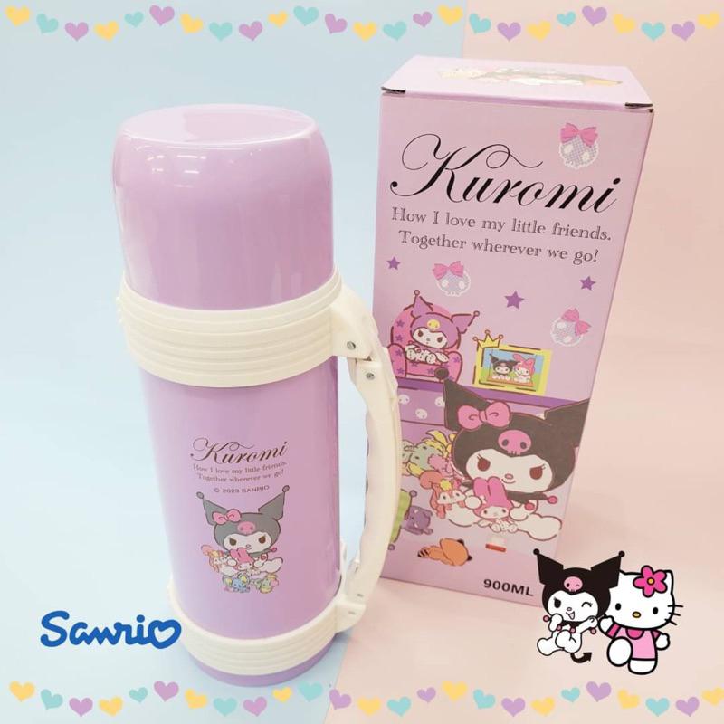 「日本🇯🇵」保溫壺 900ml-三麗鷗-酷洛米-KITTY-細節圖4