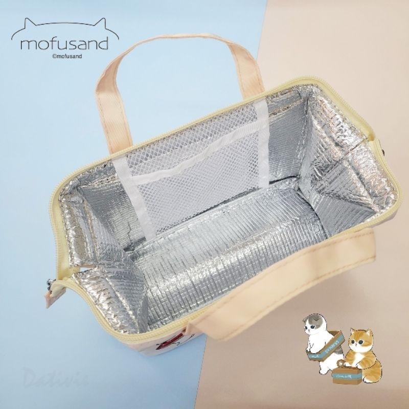 「日本🇯🇵」輕巧便當袋 壽司/甜甜圈 貓福珊迪 MOFUSAND正版授權-細節圖4