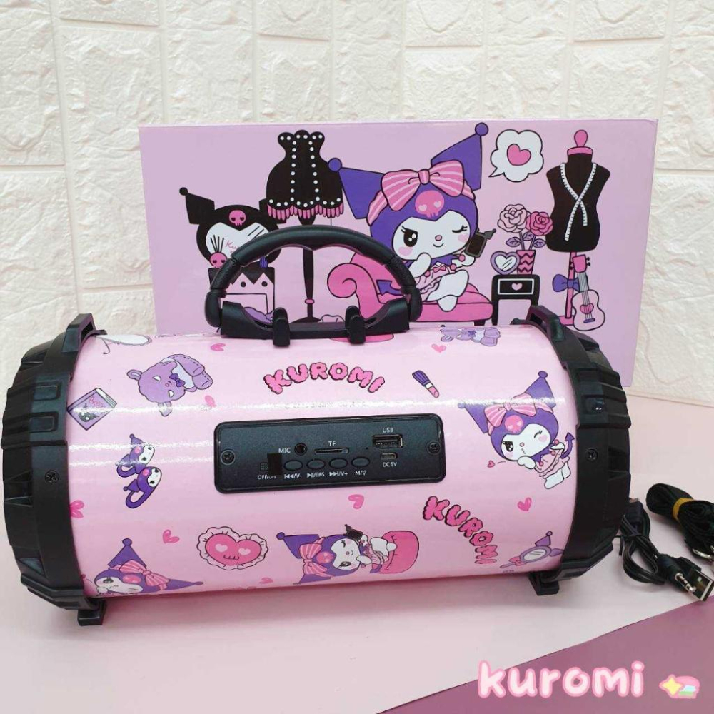 「日本🇯🇵」手提喇叭-酷洛米 KUROMI 三麗鷗SANRIO正版授權-細節圖2