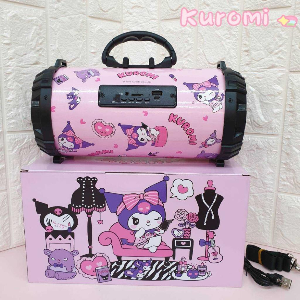 「日本🇯🇵」手提喇叭-酷洛米 KUROMI 三麗鷗SANRIO正版授權-細節圖3