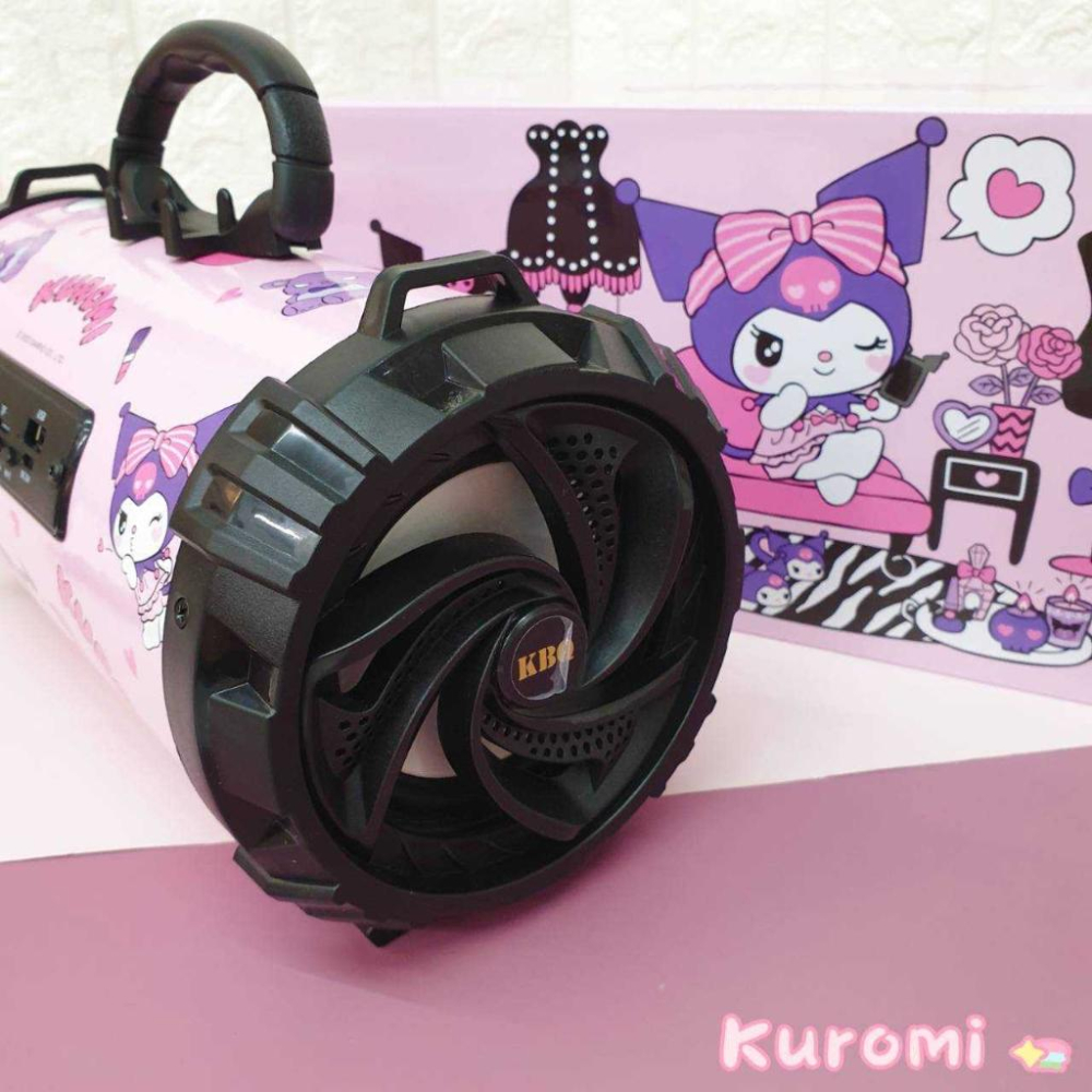 「日本🇯🇵」手提喇叭-酷洛米 KUROMI 三麗鷗SANRIO正版授權-細節圖4