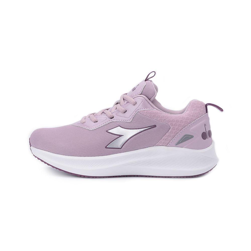 『DIADORA』 寬楦輕量慢跑鞋 紫 DA33671 白粉 DA33670 女鞋-細節圖2