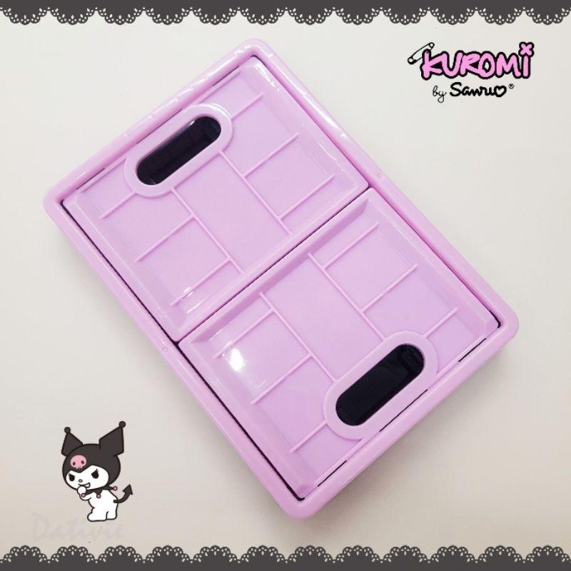 「日本🇯🇵台灣」摺疊收納盒 桌上 庫洛米 KUROMI 三麗鷗SANRIO正版授權-細節圖3