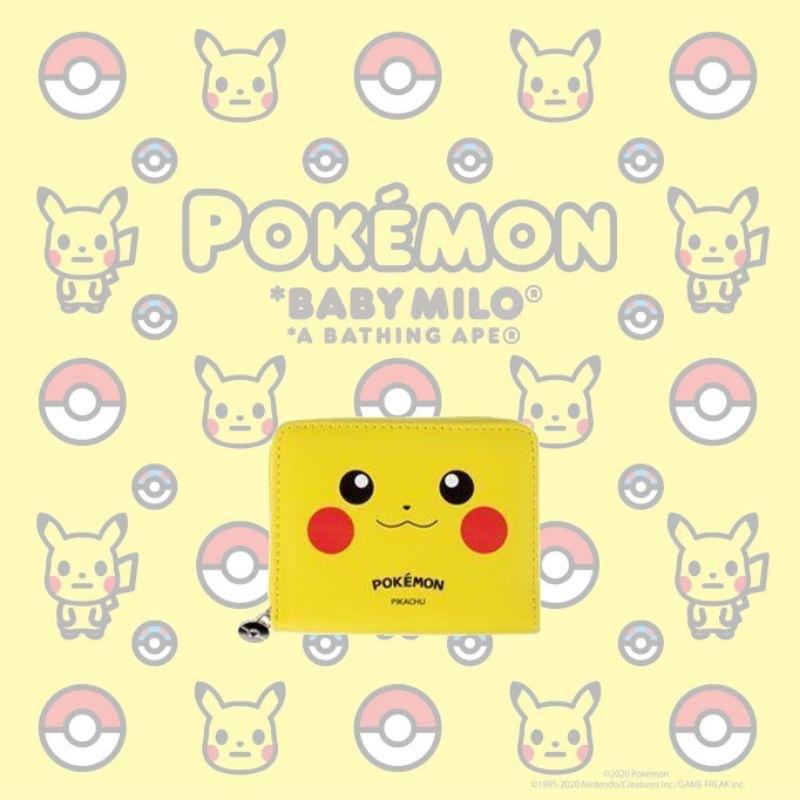 「日本🇯🇵韓國」小臉/滿版 短夾-皮卡丘POKEMON 正版授權-細節圖2